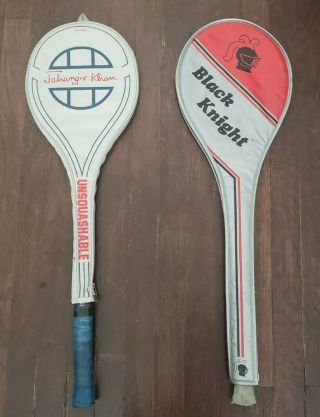 Two Vintage Squash Racquets