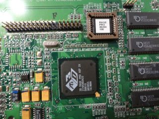 ATI Rage Pro AGP 2X 3D Video Graphics Card and 1987 Vintage 4 3