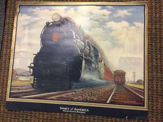 Pennsylvania Railroad 1933 Calendar Art - Grif Teller - Prr