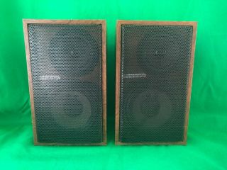 Vintage Microsonic Ms - 3 2 - Way Bookshelf Speaker,  8x5x4 1/2 4 - 8 Ohms,