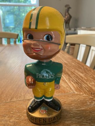 Vintage 1967 Green Bay Packers Bobble Head