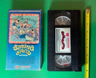Vintage 1984 Banana Splits & Friends 1968 Hanna Barbera Worldvision Vhs 80s