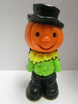 Vintage Wizard Air Freshener Wax Halloween Scarecrow