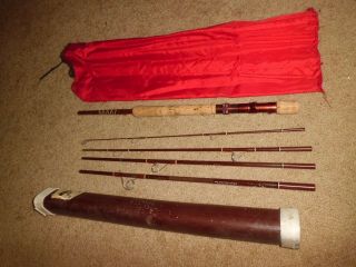 Vintage Fenwick Voyageur Feralite Sf75 - 5 Fly/spin Rod Made In Usa