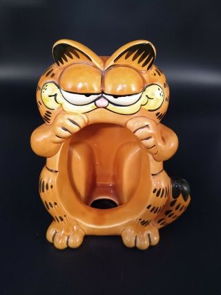 Vintage (1981) Enesco Garfield Picture Frame Made In Japan