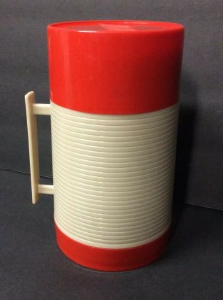 Vintage Aladdin Hy - Lo Insulated Thermos Wide Mouth Vacuum Bottle Wm1040p 16 Oz.
