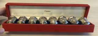 Vintage Cartier Sterling Silver Shaker Set