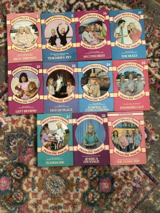 Sweet Valley Twins Vintage Paperback Books By Francine Pascal