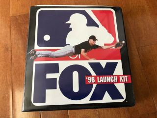 Major League Baseball Mlb On Fox 1996 Launch Kit Network Tv Ad Guide Cal Ripken