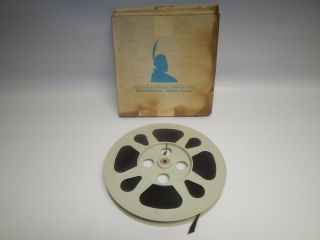 Eastin - Phelan 16mm Spook Spoofing Hal Roach Movie Reel Tape Film W/ Box Antique