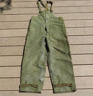 Vintage Ww2 Us Navy Usn Deck Trousers Large
