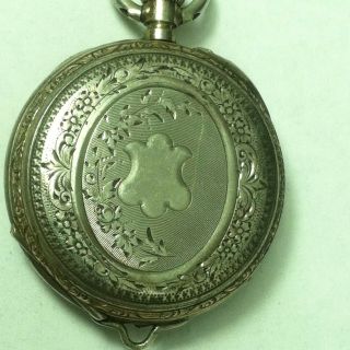 Antique 19th Century Swiss Silver S10 Pocket Watch 0 800