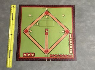 Vintage 1920’s Game Of Baseball Board Game w/ All Contents (Canada) 2