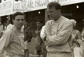 1964 Sebring Race - Dan Gurney & Jim Clark - Orig Neg (513)
