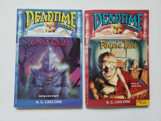 Deadtime Stories: Ghost Knight & Faerie Tale By A.  G.  Cascone (paperback) Vintage