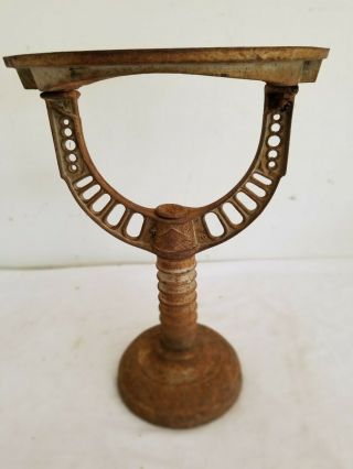 Antique Cast Iron Home Hot Water Heater Support,  Industrial Style Table Stand