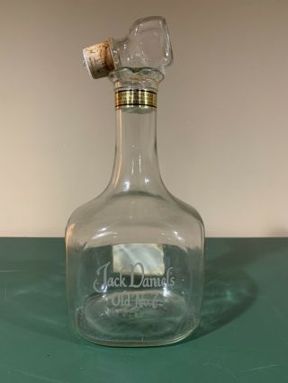 Vintage Jack Daniels Tribute To Tennessee Bottling 7 Empty Decanter Great Shape