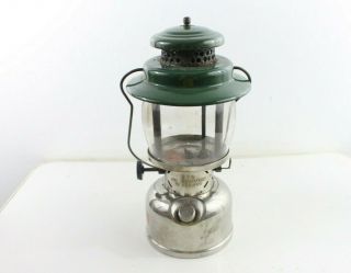 Vintage 3 - 1953 Coleman Model 236 Lantern With Chrome Base Nickel Camping Gas
