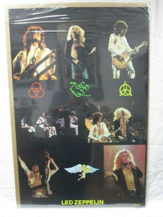 Led Zeppelin 1972 Rock Group Vintage Poster Bar Garage Cng635