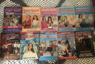 Sweet Valley Twins & Friends Vintage Paperback Books By Francine Pascal