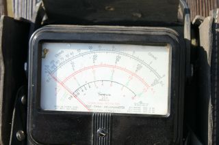 Vintage Simpson 260 Series 6P Analog Volt - Ohm - Milliammeter VOM Multi - Meter 3