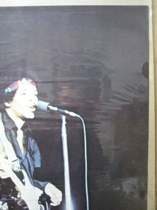 Jimi Hendrix Guitar Rock n ' Roll 1973 Vintage Poster Inv G5037 2