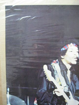 Jimi Hendrix Guitar Rock n ' Roll 1973 Vintage Poster Inv G5037 3