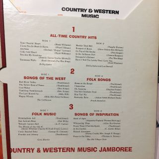 Readers Digest Vintage Country Western Music Jamboree Cowboy 3 Records 2