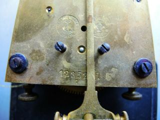 Antique Gustav Becker 1 Weight Vienna Regulator Clock Movement PARTS RESTORE GB 2