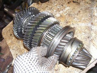 Vintage Oliver 55 Gas Tractor - Pinion & Upper Gear Set - 1956