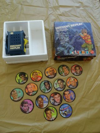 1971 Mattel Instant Replay With 16 Record Discs