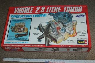 1979 Revell Ford 2.  3 Litre Turbo Engine Model 1/3 Scale H906