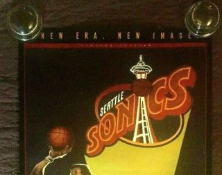 VERY RARE VINTAGE 1995 SEATTLE SONIC LIMITED EDITION/NEW EAR IMIGES POSTER 3