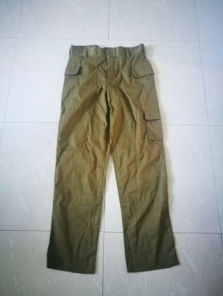 Vintage Idf Israel Army Golani Aleph Uniform Pants Size Small,  Gift