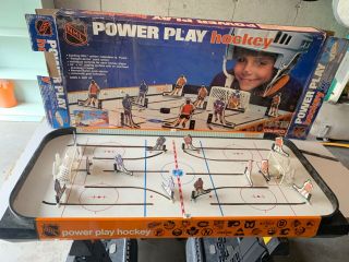 Power Play Table Hockey Game Nhl 1981 Coleco York Islanders Flyers