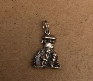 Vintage Jack & Jill Went Up A Hill Nursery Rhyme Sterling Silver Charm