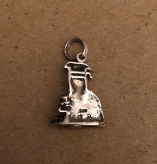 Vintage Jack & Jill Went Up A Hill Nursery Rhyme Sterling Silver Charm 2
