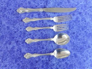 Sterling Silver Flatware By Westmorland Silver Pattern George And Martha Washing