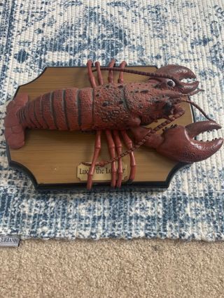 Vintage 1999 Gemmy Lucky The Lobster Sings And Moves Plays Loud & Moves Up Down