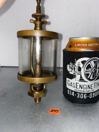 American Lubricator 1 1/2 Brass Cylinder Oiler Hit Miss Gas Engine Antique Old