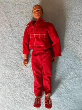 Six Million Dollar Man Steve Austin Doll/figure - Vintage -