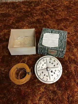 Vintage Pflueger Sal - Trout No.  1558 - With Box and Paperwork 2
