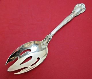 Gorham Chantilly Sterling Silver Pierced Tablespoon Serving Spoon 8 3/8 No Monos
