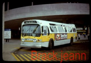 Mbta Boston (ma) Bus Slide 7610 Taken 1977