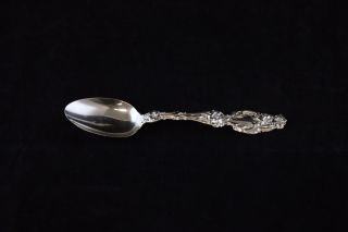 Whiting Division Lily Sterling Silver Oval Soup Spoon