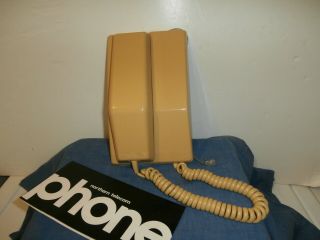 Vintage Northern Telecom Rotary Dial Telephone Harvest Gold Color 1978