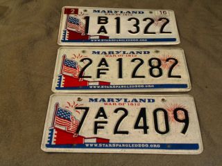 Maryland Special License Plates 3  Jrs
