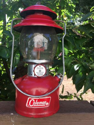 Vintage Coleman 1971 200a Lantern 11/71 For Parts/repair Sunshine Of The Night