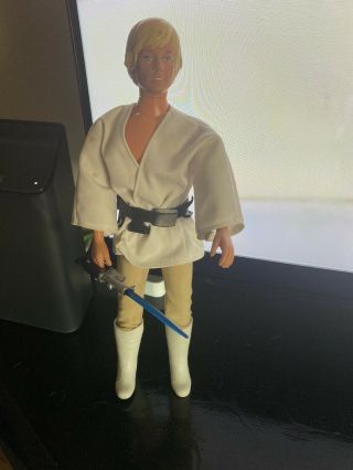 Vintage Kenner 1978 Luke Skywalker 12” Doll Star Wars Action Figure (please Read)