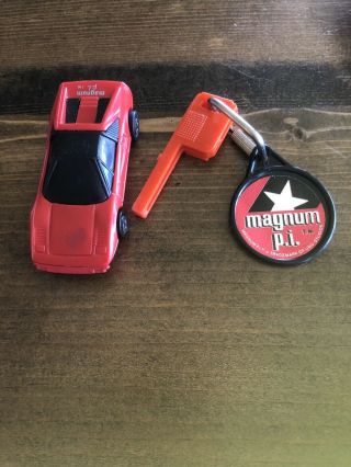 Vintage 1980 Kidco Magnum P.  I.  Ferrari Gts Burnin Key Cars